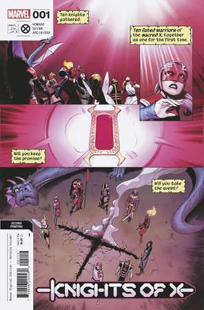 KNIGHTS OF X #1 QUINN 2ND PRINTING VARIANT