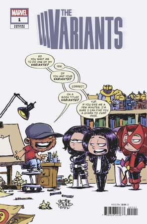 THE VARIANTS #1 YOUNG VARIANT