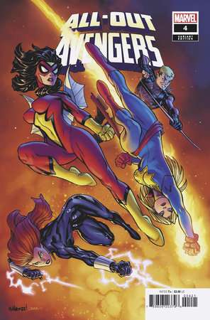 ALL-OUT AVENGERS #4 MCGUINNESS VARIANT