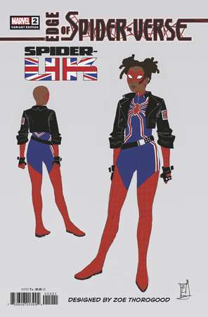 EDGE OF SPIDER-VERSE #2 THOROGOOD DESIGN 1:10 RATIO VARIANT