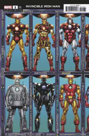 INVINCIBLE IRON MAN #1 LAYTON CONNECTING VARIANT