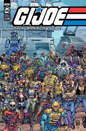 G.I. Joe: A Real American Hero #296 Variant B (Sullivan)