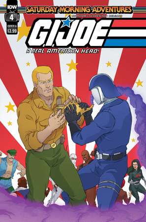 G.I. Joe: A Real American HeroÃ¢â‚¬â€Saturday Morning Adventures #4 Variant A (Schoening)