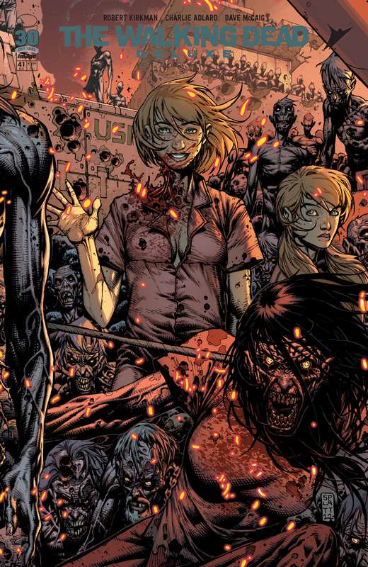WALKING DEAD DELUXE #41 CVR C PLATT & MCCAIG (MR)