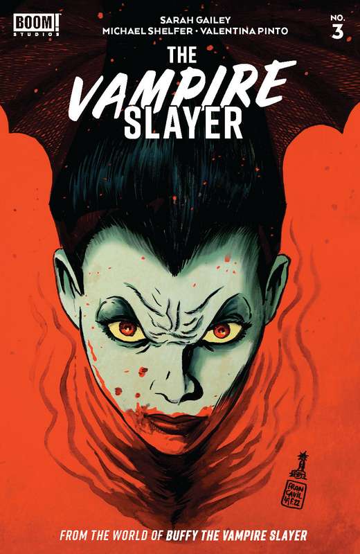 VAMPIRE SLAYER (BUFFY) #3 CVR B BLOOD RED FOIL STAMP VARIANT