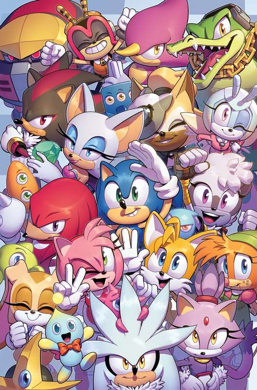 SONIC THE HEDGEHOG #50 CVR B EVAN STANLEY