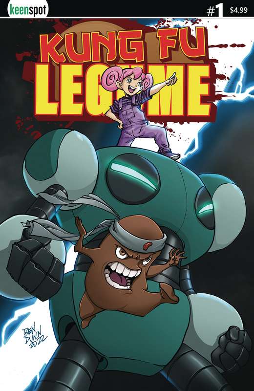 KUNG FU LEGUME #1 CVR B BEN DUNN