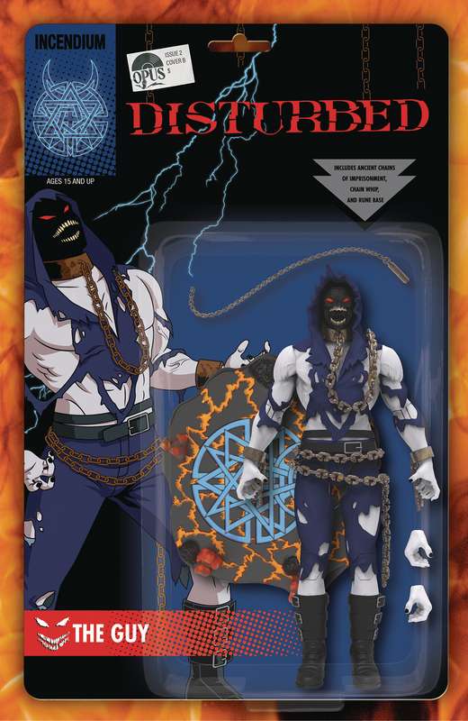 DISTURBED DARK MESSIAH #2 (OF 5) CVR B 1:5 RATIO VARIANT ACTION FI