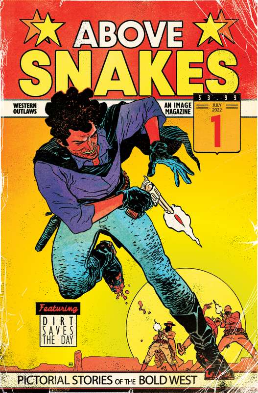 ABOVE SNAKES #1 (OF 5) CVR D 1:25 RATIO VARIANT SHERMAN RETRO (MR)