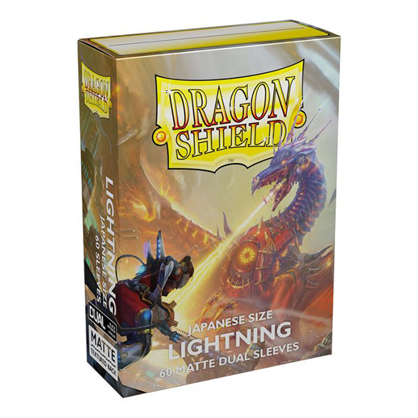 Dragon Shields Japanese: (60) Dual Matte Lightning