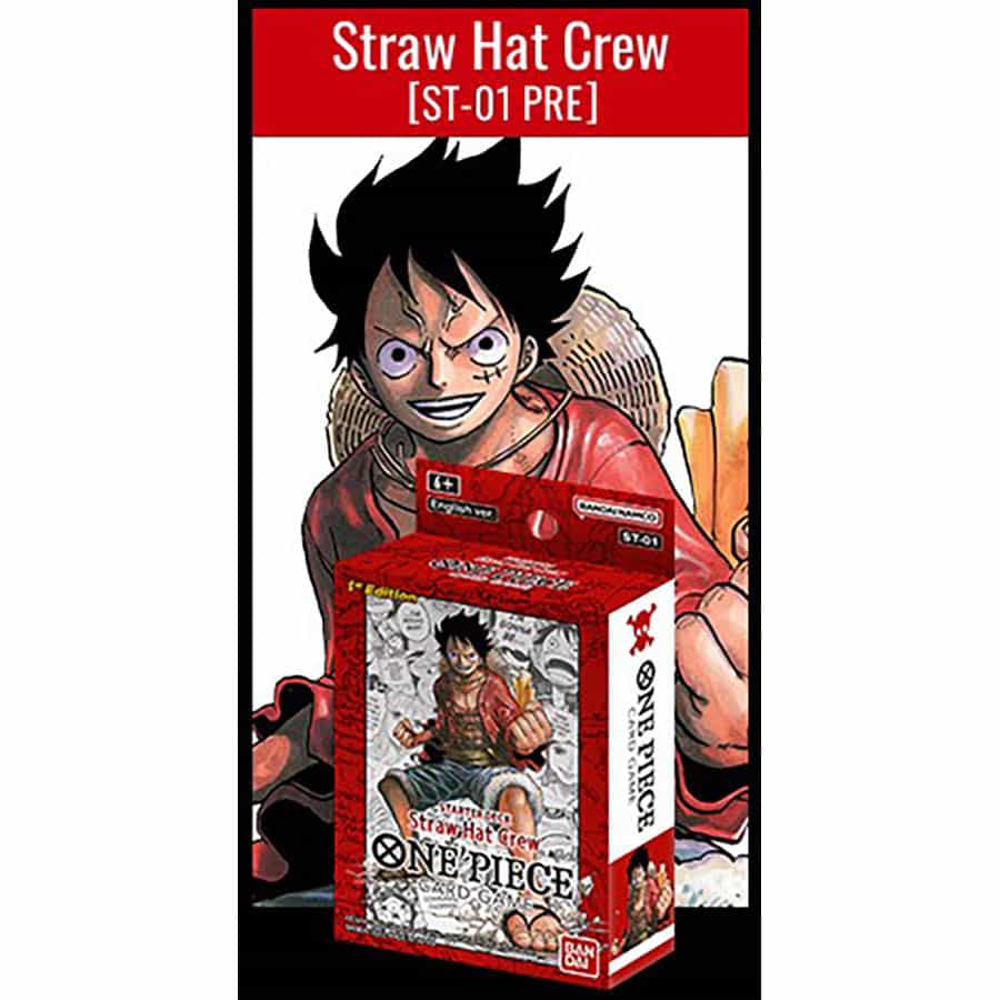 ONE PIECE TCG: STRAW HAT CREW STARTER DECK [ST-01]