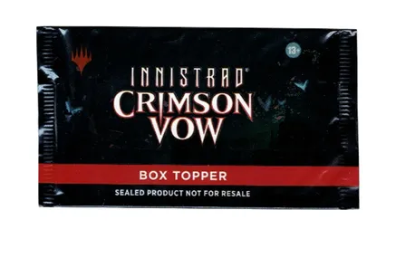 Magic the Gathering (MTG): Crimson Vow Box Topper