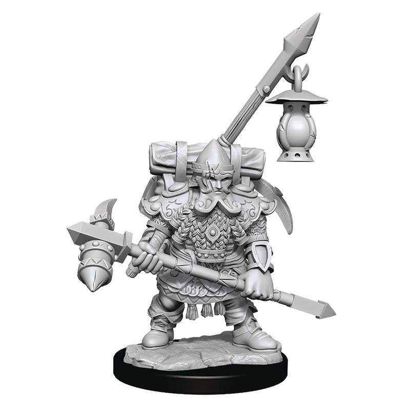 D&D FRAMEWORKS DWARF FIGHTER MALE