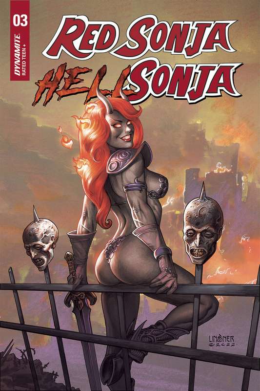 RED SONJA HELL SONJA #3 CVR A LINSNER  RED SONJA HELL SONJA #3 CVR A LINSNER