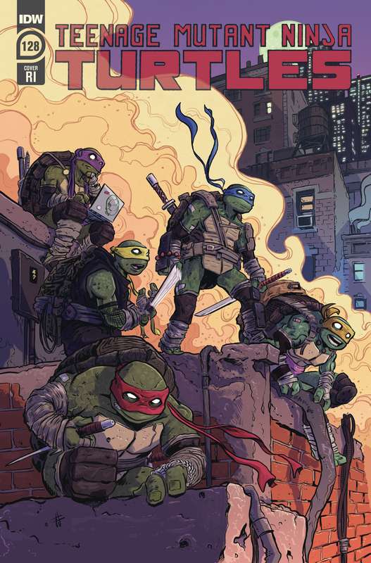 TMNT ONGOING #128 CVR C 1:10 RATIO VARIANT WHALEN