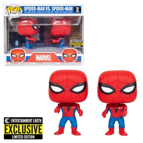 Spider-Man Imposter Pop! Vinyl Figure 2-Pack â€“ Entertainment Earth Exclusive