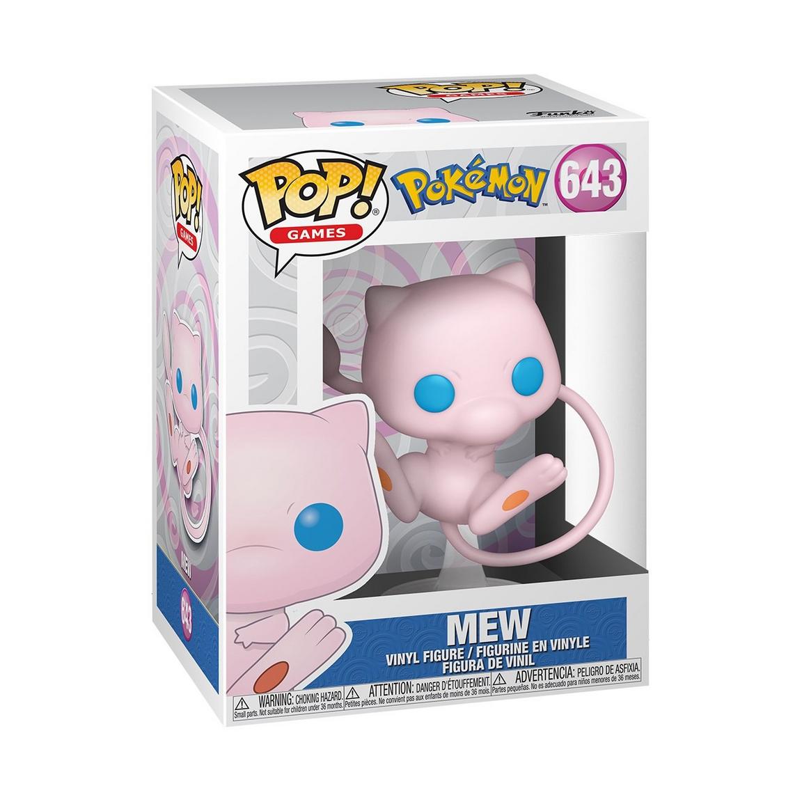 POP GAMES POKEMON MEW VINYL FIGURE