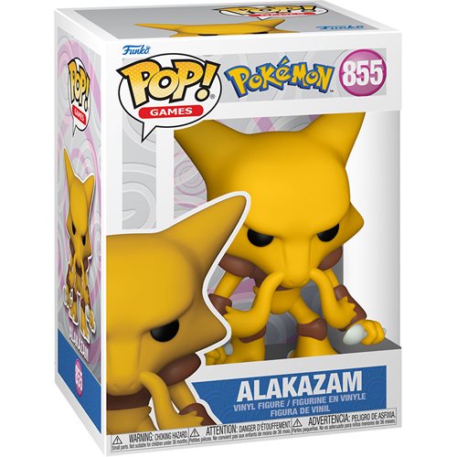 PokÃ©mon Alakazam Pop! Vinyl Figure (Games 855)