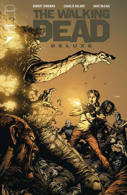 WALKING DEAD DELUXE #34 CVR A FINCH & MCCAIG (MR)