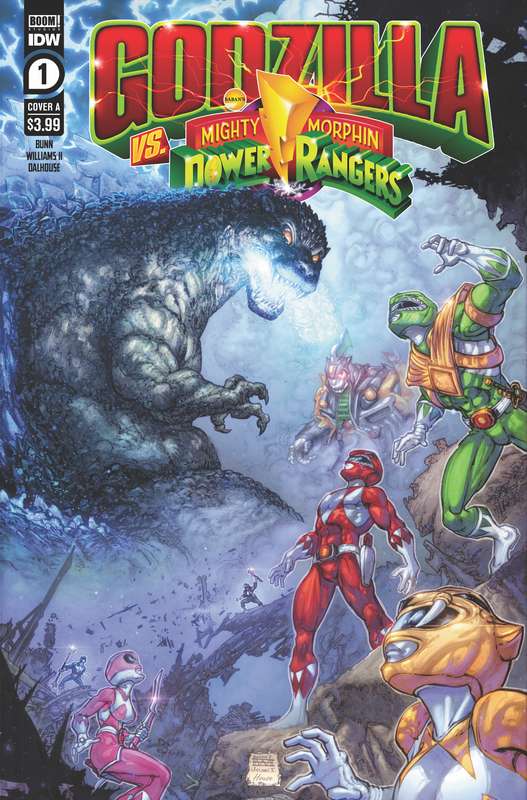 GODZILLA VS MMPR #1 (OF 5) CVR A FREDDIE WILLIAMS II