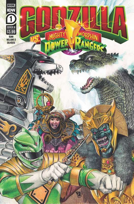 GODZILLA VS MMPR #1 (OF 5) CVR B EJ SU