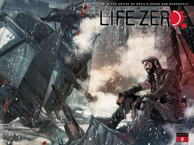 LIFE ZERO #2 CVR B CHECCHETTO WRAPAROUND VARIANT (MR)