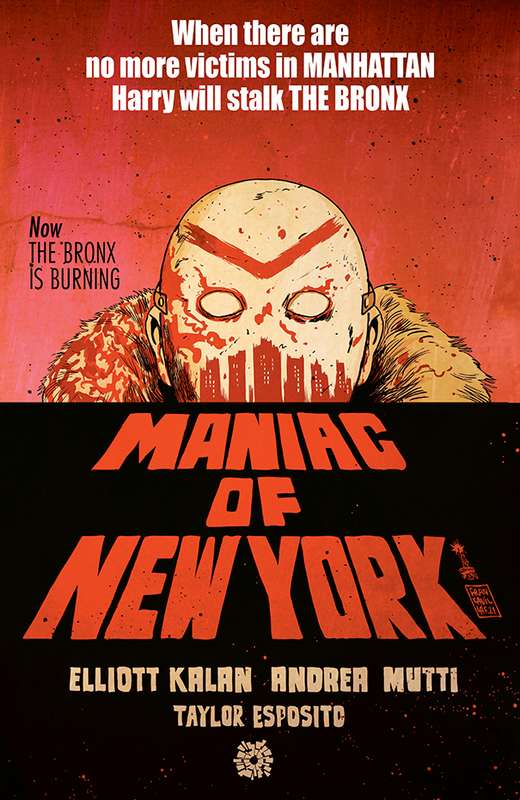MANIAC OF NEW YORK BRONX BURNING #4 CVR B FRANCAVILLA VARIANT