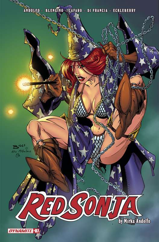 RED SONJA (2021) #7 CVR L FOC WIZARD HOMAGE BIGGS ORIGINAL