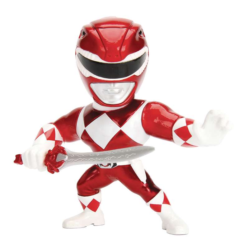 POWER RANGERS RED RANGER 4IN DIE-CAST FIGURE
