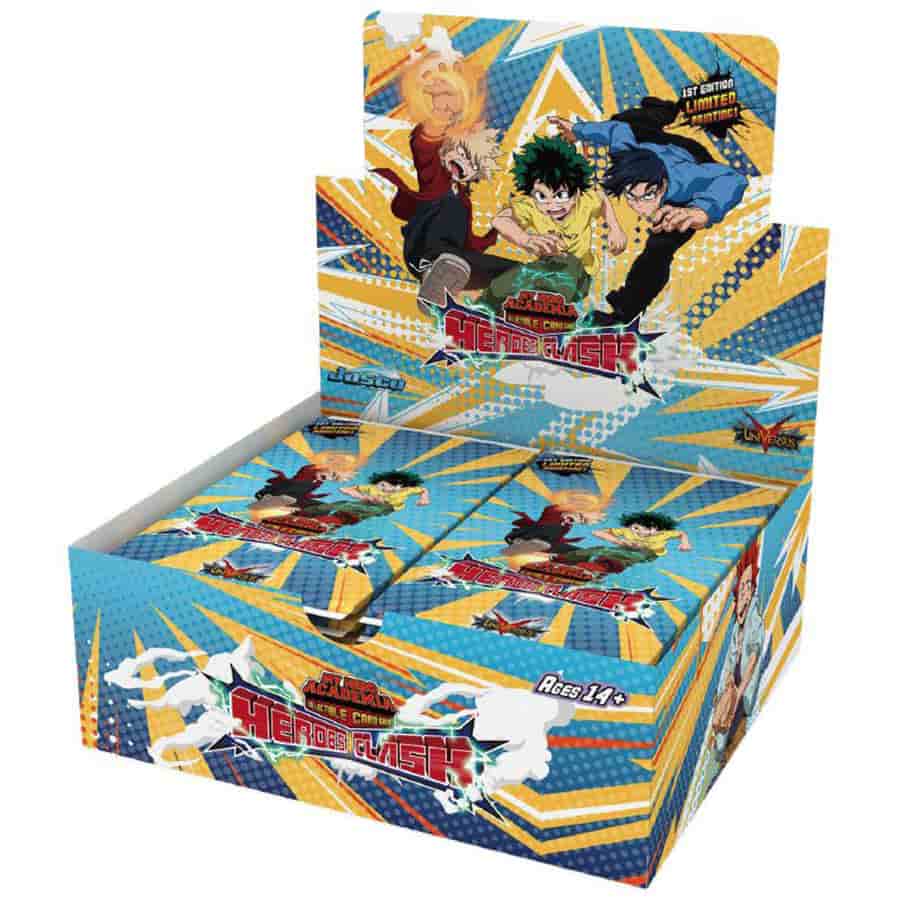 MY HERO ACADEMIA COLLECTIBLE CARD GAME: SERIES 3: HEROES CLASH BOOSTER 1ST EDITION