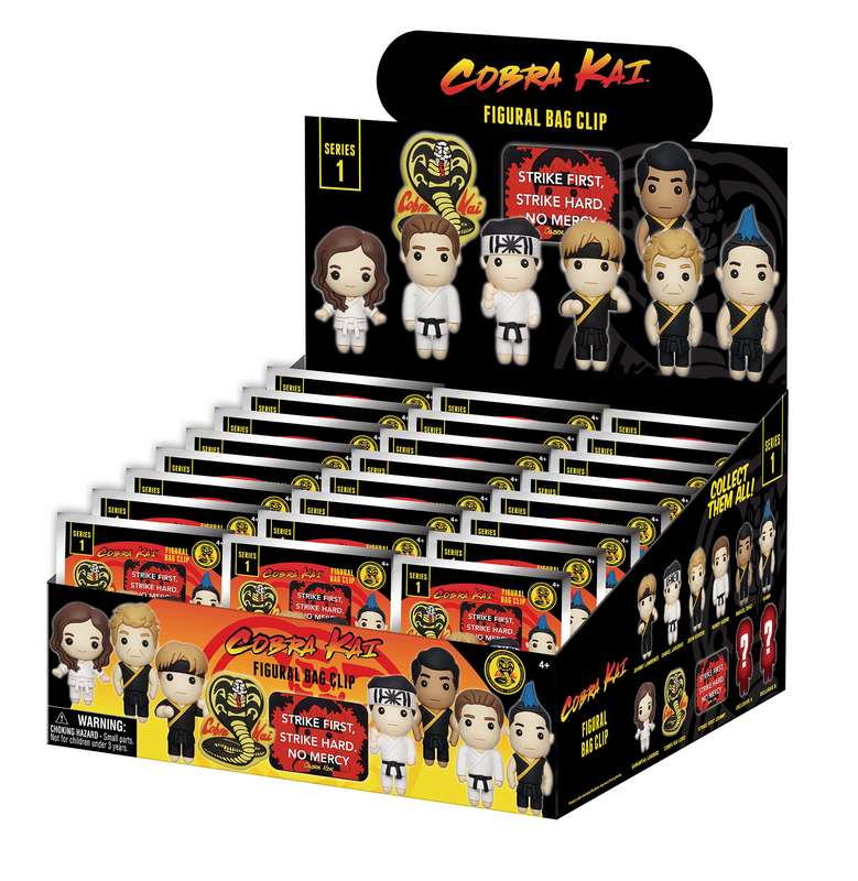 COBRA KAI SERIES 1 3D FOAM BAG CLIP BMB