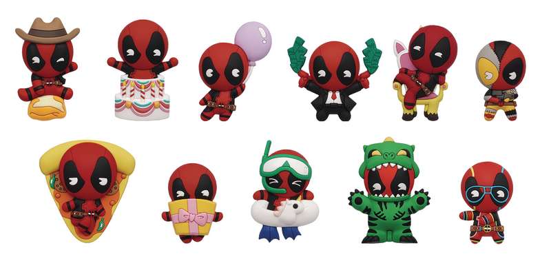 DEADPOOL SERIES 5 3D FOAM BAG CLIP BMB