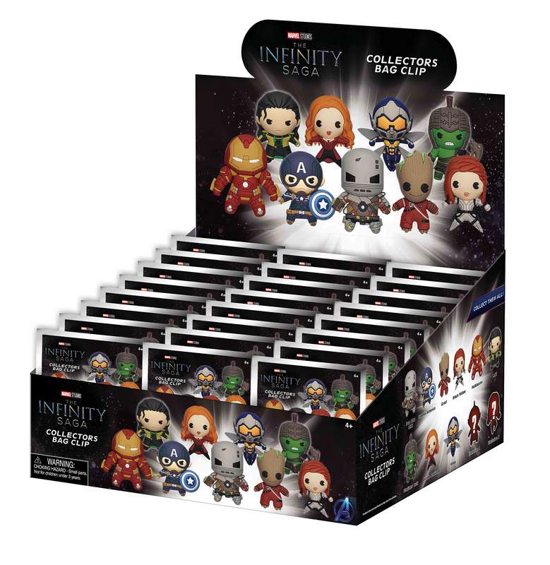 MARVEL INFINITY SAGA 3D FOAM BAG CLIP BMB