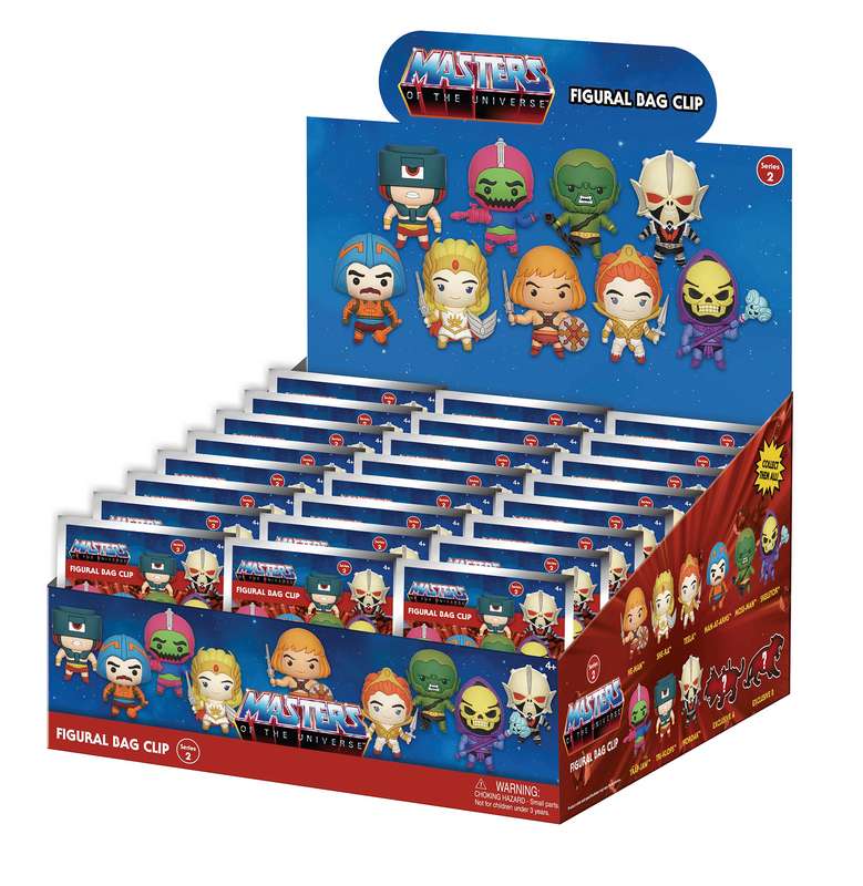 MASTERS OF THE UNIVERSE S2 3D FOAM BAG CLIP BMB
