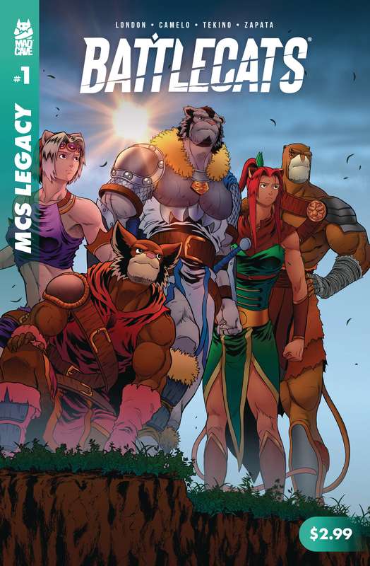 MAD CAVE STUDIOS LEGACY BATTLECATS #1 CVR A CAMELO