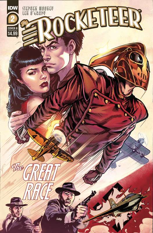 ROCKETEER THE GREAT RACE #2 (OF 4) CVR B STEPHEN MOONEY