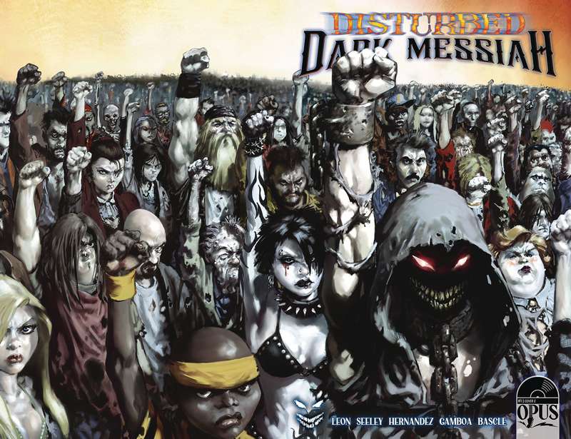 DISTURBED DARK MESSIAH #1 (OF 5) CVR C 1:10 RATIO VARIANT MCFARLAN
