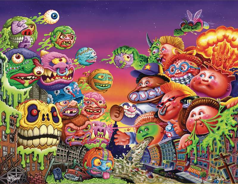 MADBALLS VS GARBAGE PAIL KIDS #1 CVR H 1:30 RATIO VARIANT SIMKO &