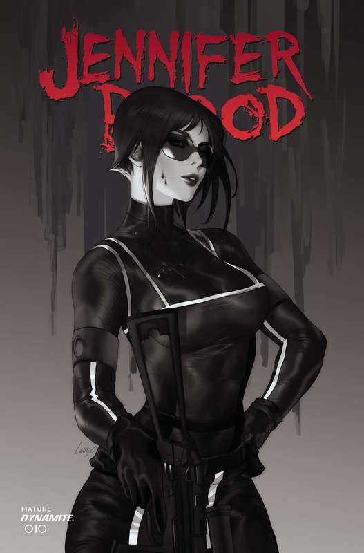 JENNIFER BLOOD #10 CVR O 1:10 FOC RATIO VARIANT LEIRIX B&W (MR)