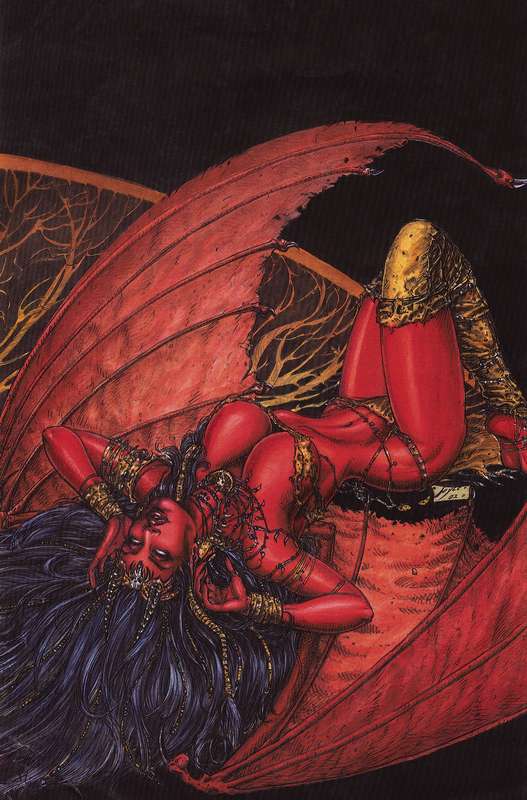 LADY HEL #1 CVR V 1:10 FOC RATIO VARIANT CHIN VIRGIN  LADY HEL #1 CVR V 1:10 FOC RATIO VARIANT CHIN VIRGIN