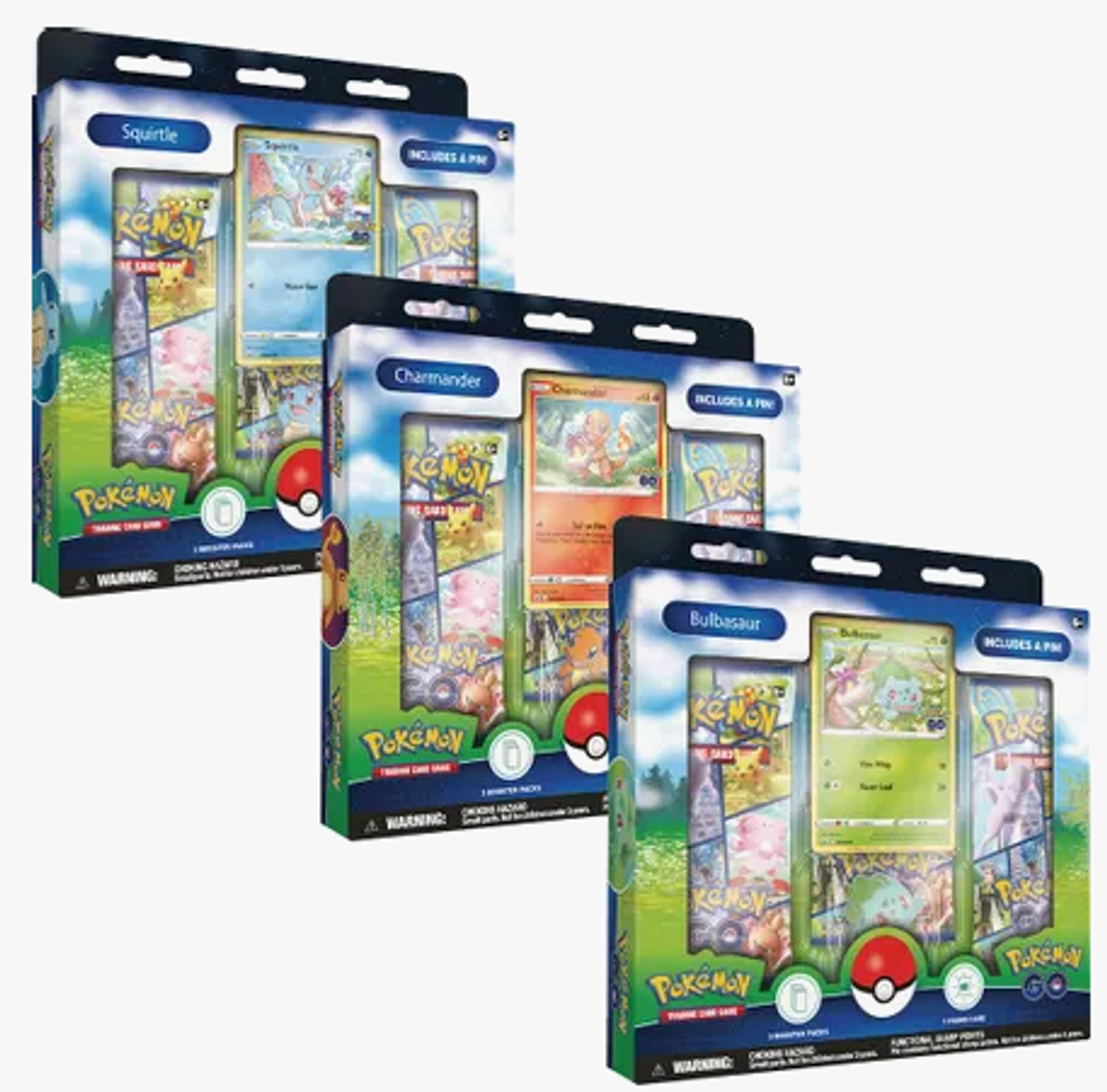 Pokemon TCG (PKMN): Pokemon Go Pin Collection (One of three)