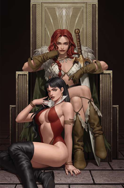 VAMPIRELLA VS RED SONJA #3 CVR I 1:25 RATIO VARIANT YOOON VIRGIN