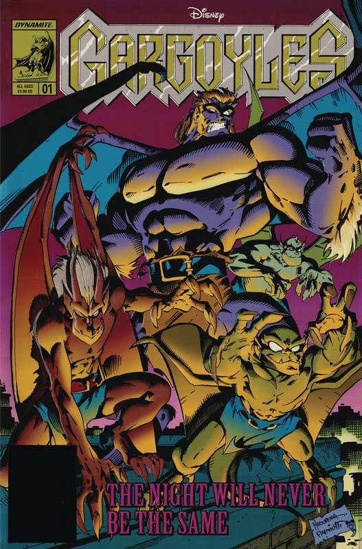GARGOYLES #1 CVR O 1:50 RATIO VARIANT MADUREIRA MODERN ICON VIRGIN