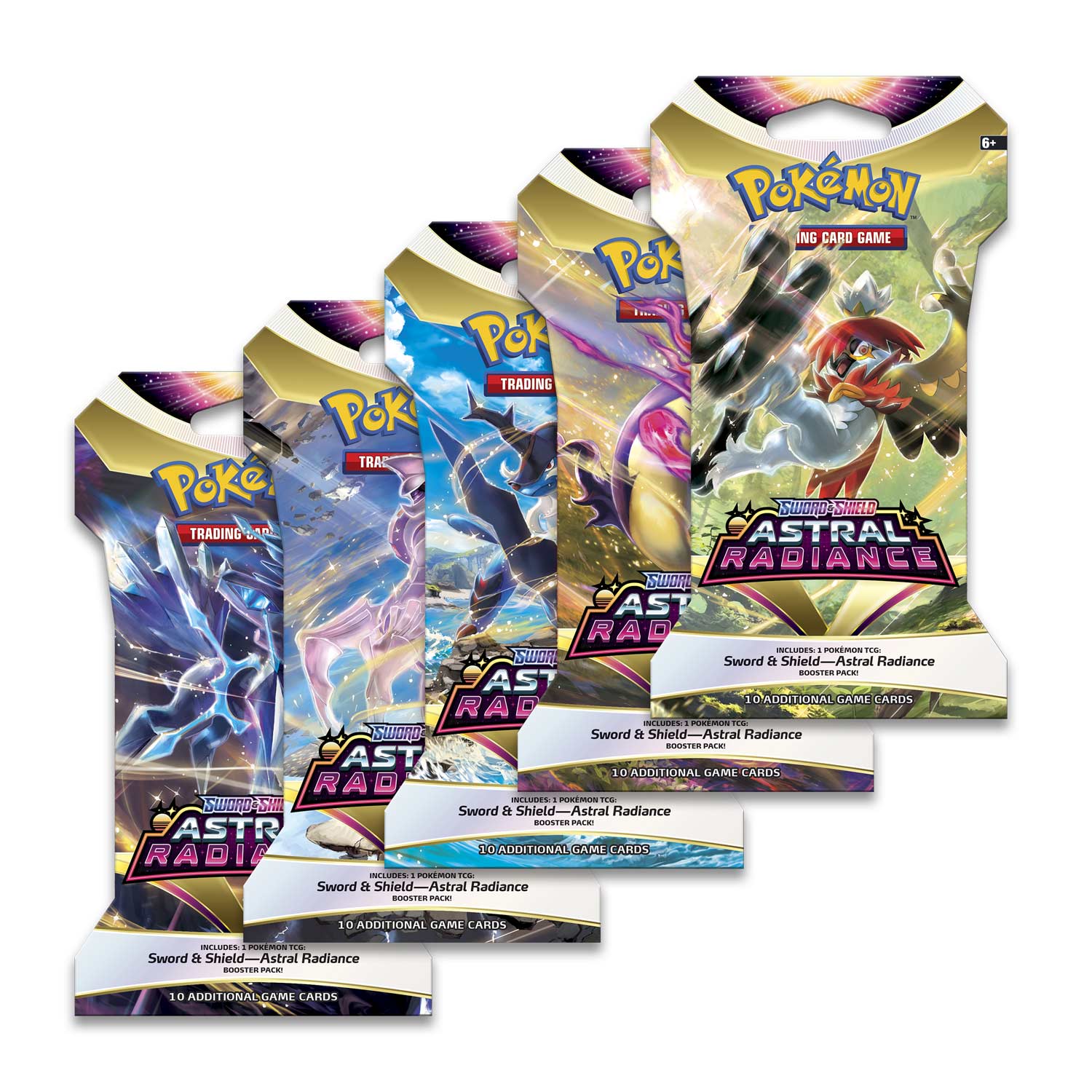 Pokemon TCG (PKMN): Sword & Shield: Astral Radiance Sleeved Booster