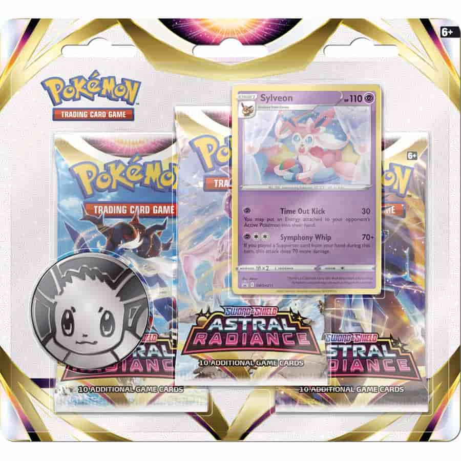 Pokemon TCG (PKMN): Astral Radiance Three-Pack Blister