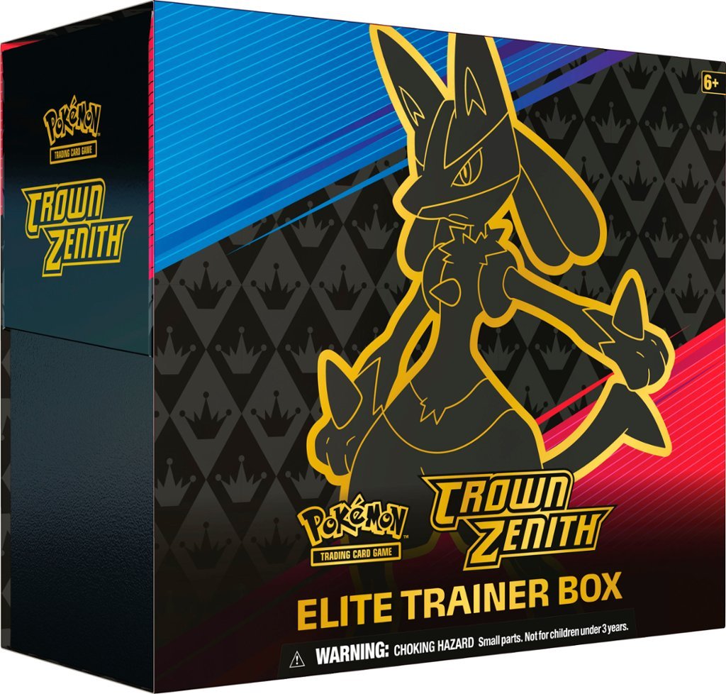 POKEMON TCG (PKMN): SWORD AND SHIELD CROWN ZENITH ELITE TRAINER BOX