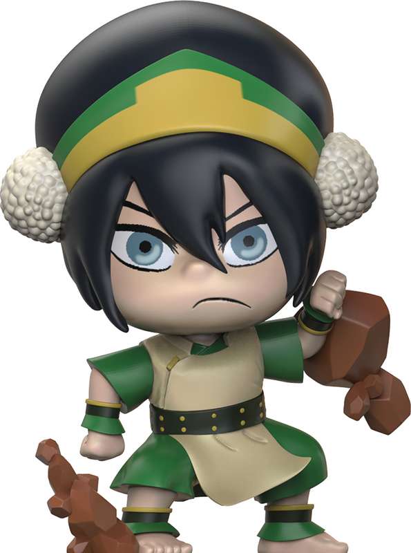 CHEEBEE AVATAR THE LAST AIRBENDER TOPH BEIFONG 3IN FIGURE