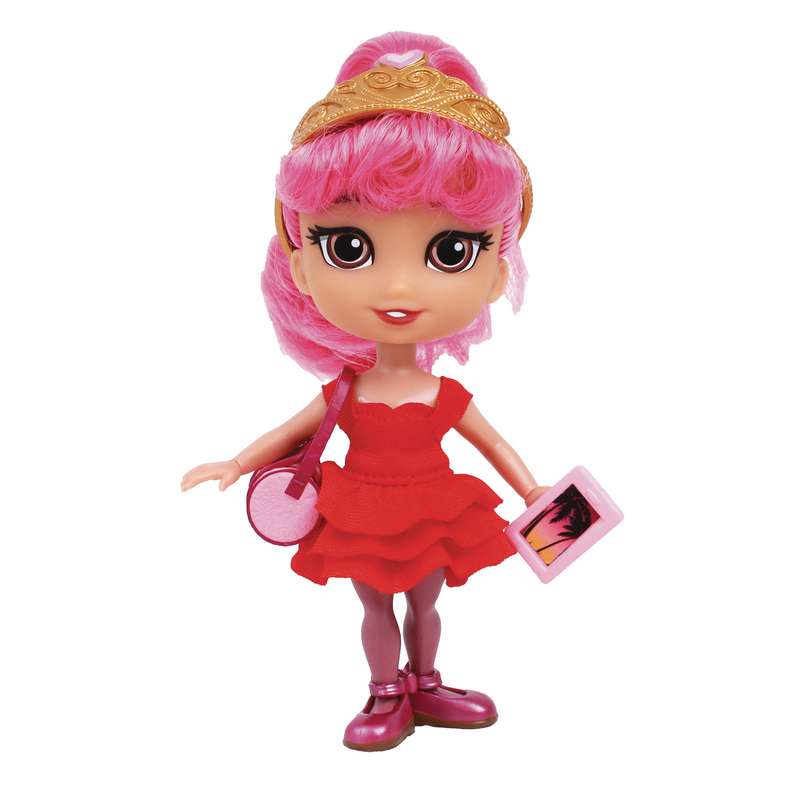 FOR KEEPS SOPHIA GIRL WITH CUPCAKE KEEPSAKE HOT PINK 5IN ACTION FIGURE