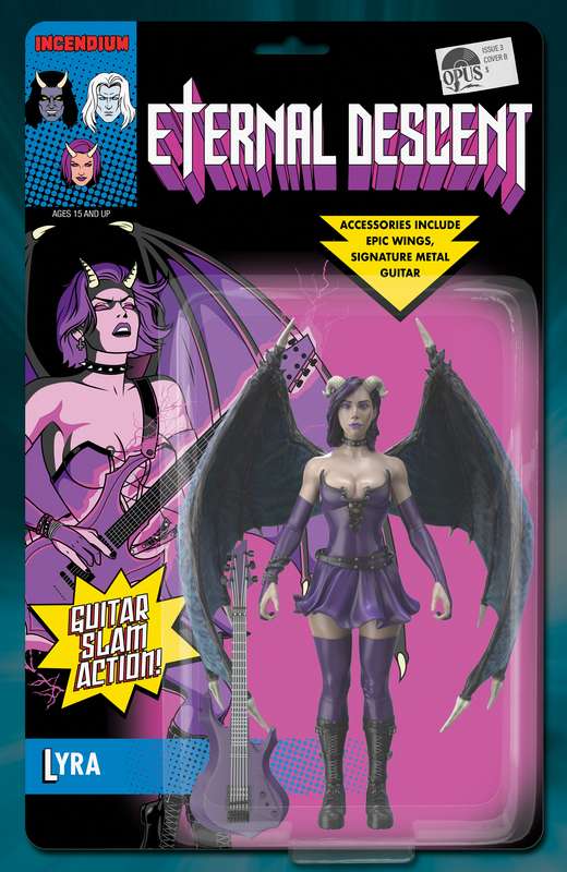 ETERNAL DESCENT #3 CVR B 1:5 RATIO VARIANT LYRA ACTION FIG