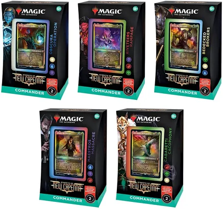 Magic the Gathering CCG: Streets of New Capenna Commander Deck